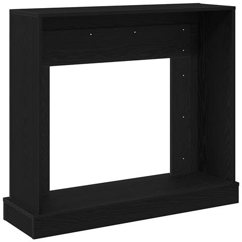 Cornice per Camino Rovere Nero 100x30x87,5 cm in Truciolato - Foto 9