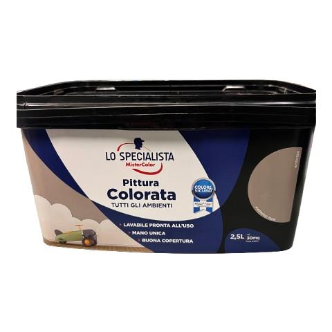 Lo Specialista - Pittura Tutti Ambienti 2,5 Lt Marrone Pepe - Foto 1
