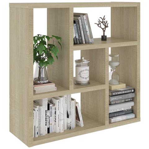 Scaffale Parete Rovere Sonoma 45,1x16x45,1 Cm Legno Multistrato - Foto 2