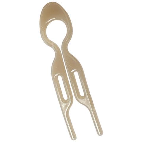 5 Pezzi Pettine Per Capelli A Forma Di U, Forcine Per Capelli Francesi Per Donna Beige - Foto 1