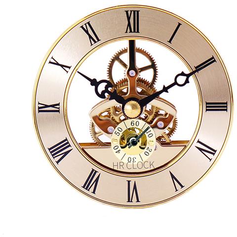 Meccanismo Per Orologio Dorato Da 86mm - Meccanismo A Ingranaggi Trasparenti - Foto 3