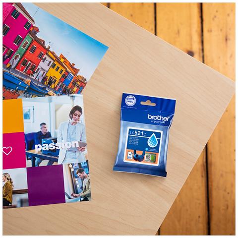 LC521C cartuccia d'inchiostro 1 pz Originale Ciano - Foto 2