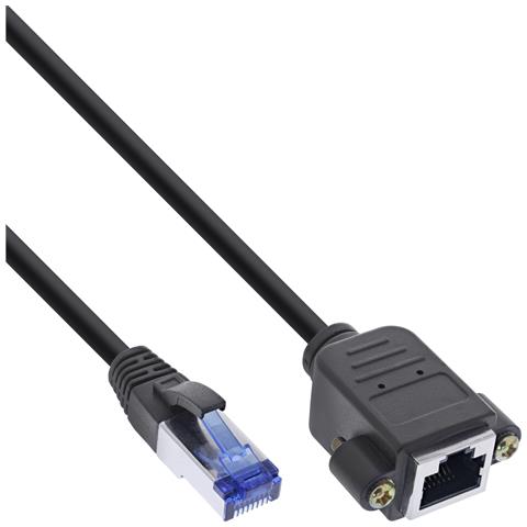 cavo patch prolunga, S /FTP (PiMf), Cat. 6A, senza alogeni, rame, 7,5m - Foto 1