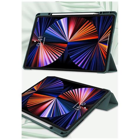 Custodia Magnetica Verde Con Portapenne Per Ipad Pro 12,9"" - Foto 2