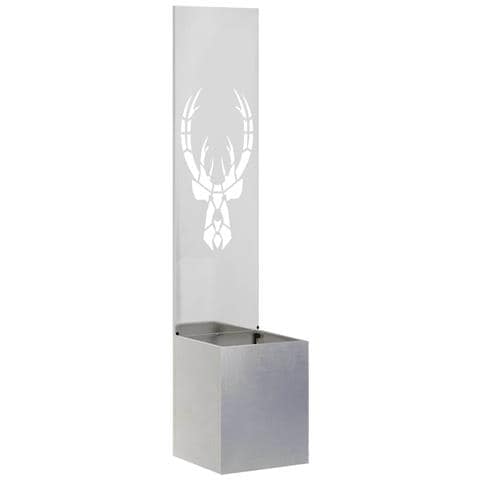 Schermo per privacy in giardino Argento 32 x 140 cm - Foto 1