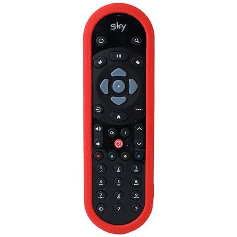 Custodia In Silicone Compatibile Con Sky Versione Inglese - Antiurto, Antiscivolo Red - Foto 1