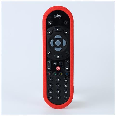 Custodia In Silicone Compatibile Con Sky Versione Inglese - Antiurto, Antiscivolo Red - Foto 2