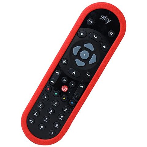 Custodia In Silicone Compatibile Con Sky Versione Inglese - Antiurto, Antiscivolo Red - Foto 4