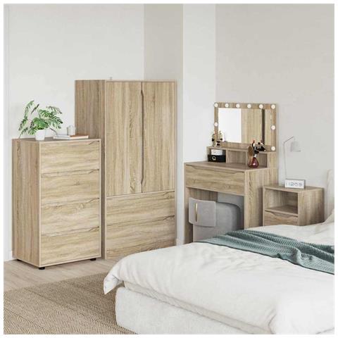 Armadi di Stoccaggio 2 pcs Rovere Sonoma 60 x 48 x 105 cm - Foto 2