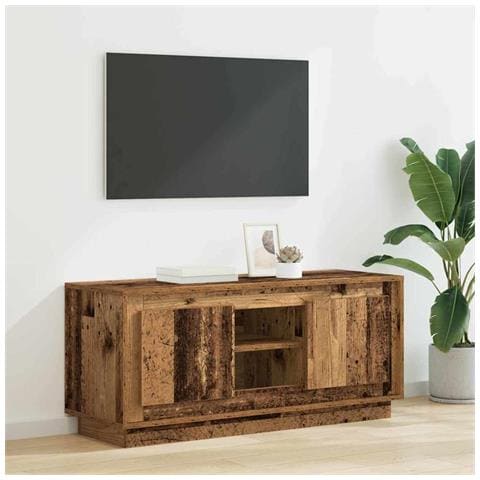 Mobile TV Legno vecchio 102 x 35 x 45 cm Legno multistrato - Foto 2