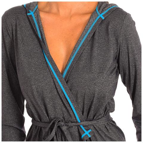 Giacca Sportiva Con Cappuccio A Maniche Lunghe Da Donna Z1t00503 - Foto 2