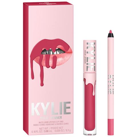 Set : By Kylie, Liquid Lipstick, 102, Extraordinary, 3 Ml + By Kylie, Pencil, Lip Liner, Extraordinary, 1.1 G - Foto 1