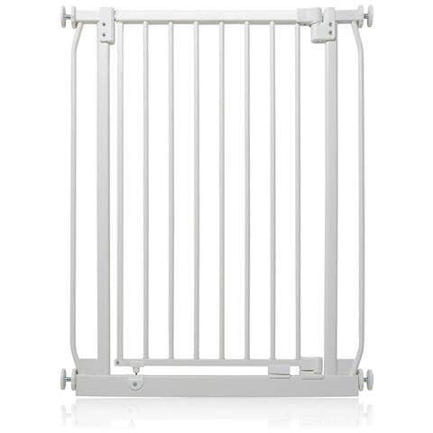 Safetots Cancelletto Di Sicurezza Elite Extra Alto, 65.5cm - 74.5cm, Bianco Opaco, Extra Alto Con 100cm Di Altezza - Foto 1