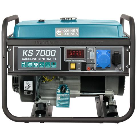 Generatore a benzina """" KS 7000 Tensione, V 230 Potenza massima, kW 5.5 - Foto 4
