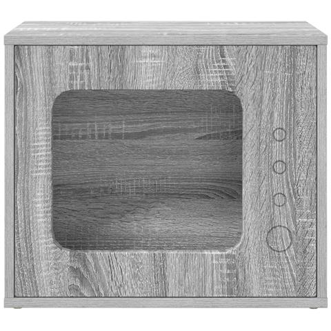 Casa per Gatti Grigio Sonoma 51 x 30 x 42,5 cm - Foto 1
