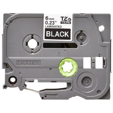 Nastro Etichette per Stampanti Bianco su Nero 0.6 x 800 cm TZe315 - Foto 2