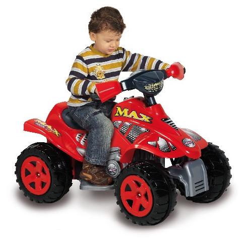 Quad Elettico Max Rossa 3D 12volt 94x57x66cm. 1185R - Foto 1