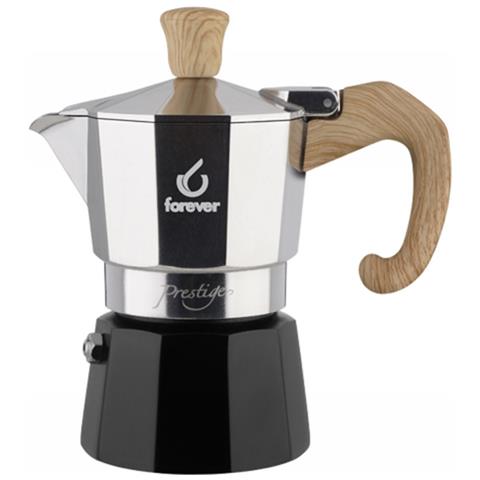 Caffettiera Miss Moka da 3 Tazze in Alluminio - Foto 1