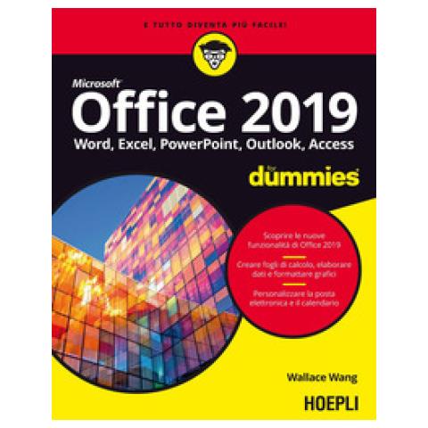 Wallace Wang - Office 2019 For Dummies. Word, Excel, Power Point, Outlook, Access - Foto 1