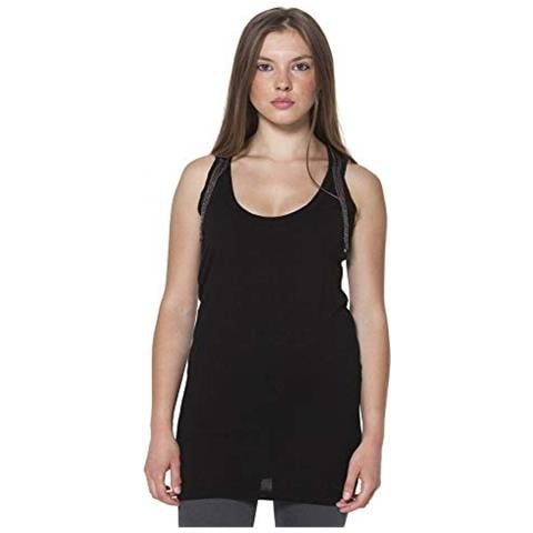 Canotta Donna Nero - Made In Italy S - Foto 1