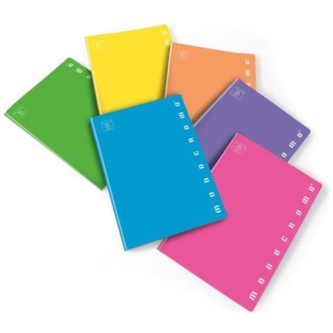 10 Maxi Quaderni Monocromo Fluo 02267925m Rigatura 5m - Foto 2