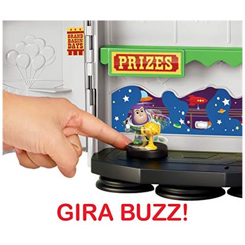 Toy Story 4 - Scatola Di Gioco Per Mini Figurine - Età 3+ - Foto 2