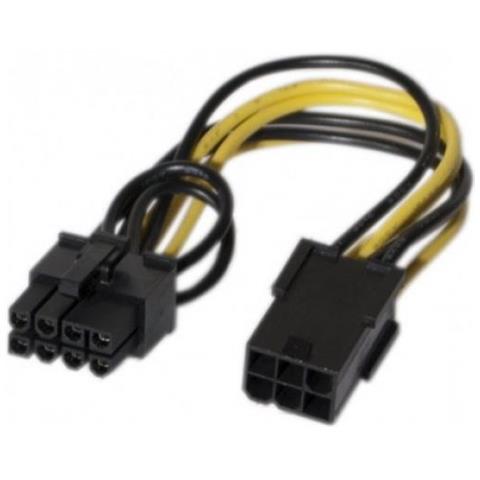 Pci Express 6 Pin To 8 Pin Power Adapter Cable (pci Express 6 Pin To 8 Pin Power Adapter Cable) - Foto 1