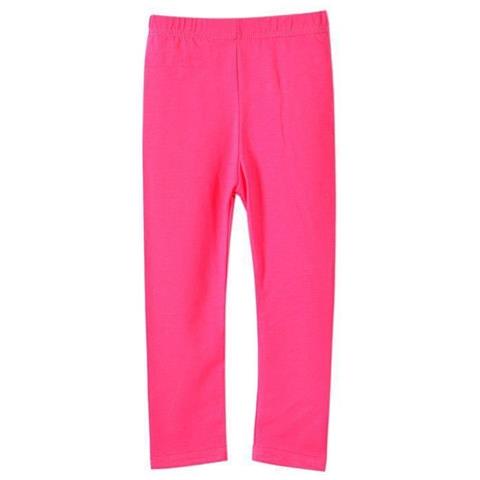 SLOWMOOSE - Ragazza Pantaloni Morbidi Elastici, Leggings In Cotone,  Pantaloni Skinny Pantaloni Set-1 - Verde Brillante / 2t [ rosa Rossa / 6t]  - ePRICE