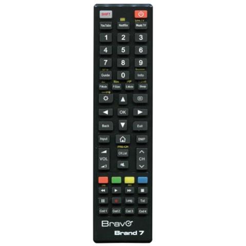 Brand 7 Telecomando Compatibile Per Tv Hisense Universale Non Necessita Di Programmazione Nero - Foto 2