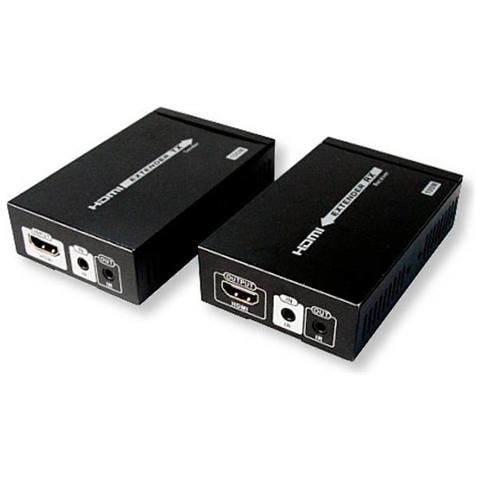 Amplificatore Extender HDbaseT 4K fino a 100m IDATA EXT-E90, IR, 98,5 x 66,5 x 23 mm, 98,5 x 66,5 x 23 mm - Foto 1
