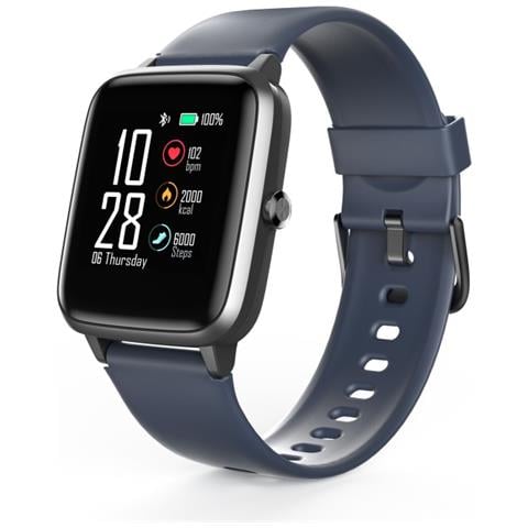 Fit Watch 4900 Lcd 3,3 Cm (1.3"") Braccialetto Per Rilevamento Di Attività Nero, Blu Ip68 - Foto 1