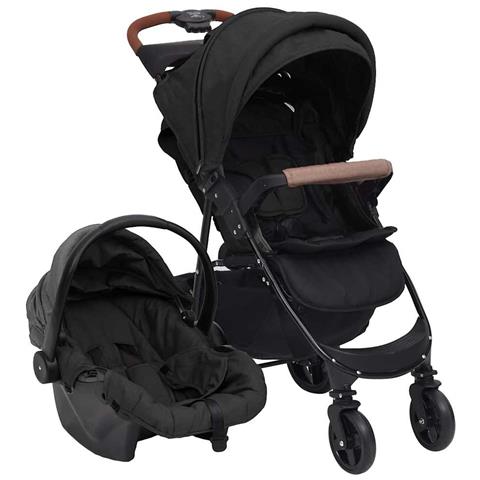 Passeggino 3 In 1 Antracite In Acciaio - Foto 1