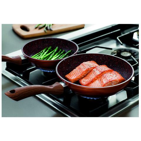 Sauteuse In Granito 28 Cm Kitchenpro - Rivestimento Antiaderente + Coperchio - Foto 2