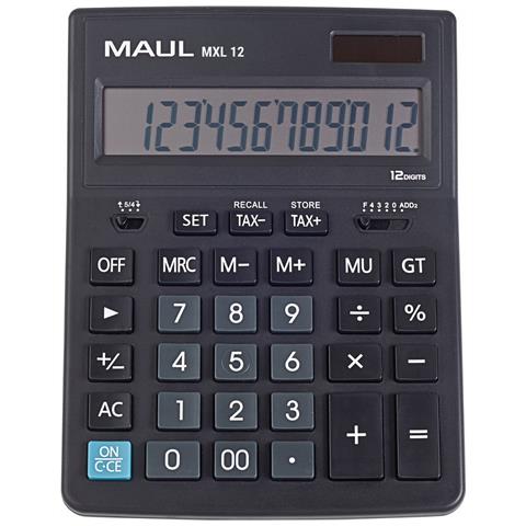 MAUL MXL 12 calcolatrice Desktop Calcolatrice con display Nero - Foto 1