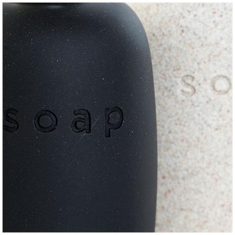 Dispenser Di Sapone Dkd Home Decor Pvc Gres Scandinavo 8 X 8 X 18 Cm (2 Unità) - Foto 3