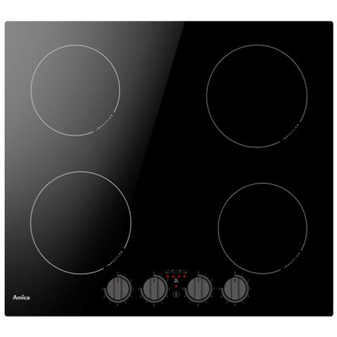 Piano Cottura AIM3540 a Induzione 4 Zona Cottura da 60cm Colore Nero - Foto 1