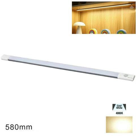 Barra Led Cucina Luce Naturale Sensore Movimento Sotto Pensile Ricaricabile 58cm - Foto 1