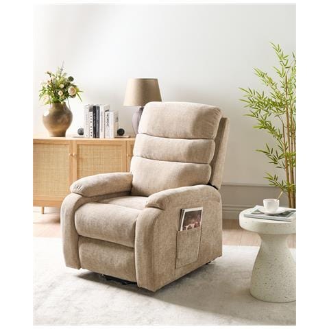 Poltrona Tessuto Beige Rise - Foto 1