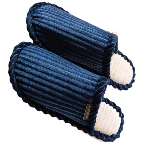 Pantofole Da Interno In Cotone Da Uomo, 2 Paia Blue 43 - Foto 3