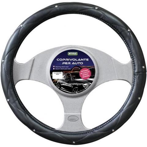 Coprivolante In Finta Pelle Con Borchie - Foto 1