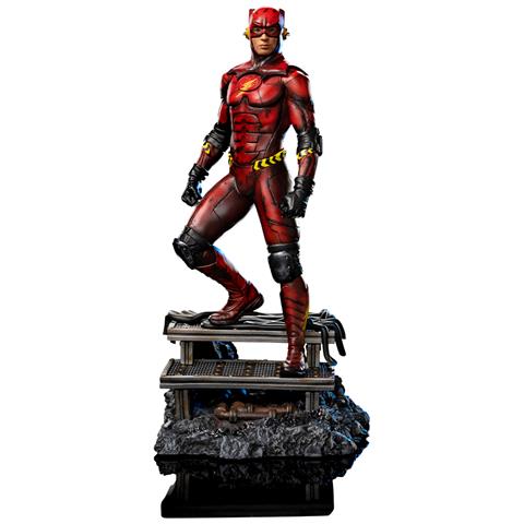 Statua Flash Versione Alternativa Statua D'arte Scala 1/10 - Iron Studios The Flash Movie - Foto 1