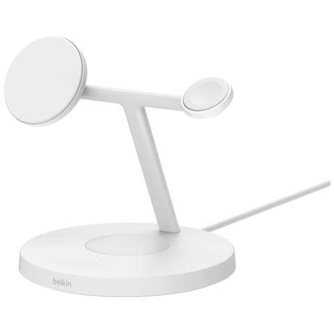 BoostCharge Pro Cuffie, Smartphone, Orologio intelligente Bianco USB Carica wireless Ricarica rapida Interno - Foto 1