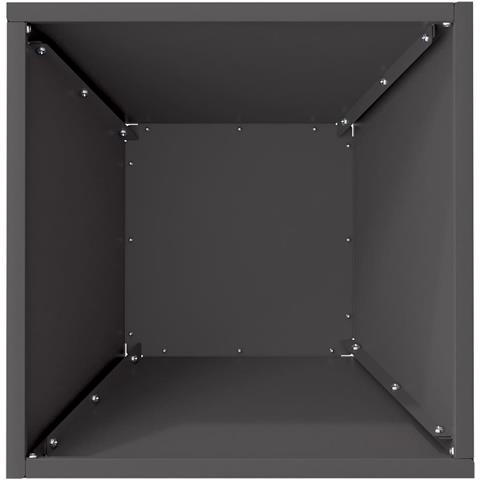 Vaso a Ciotola da Giardino 5 pcs Nero 35 x 35 x 15 cm Acciaio - Foto 8