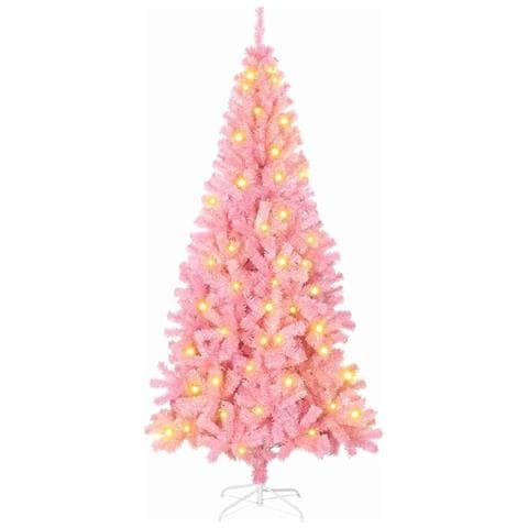 Alberi di Natale artificiali Rosa 180 cm PVC - Foto 1