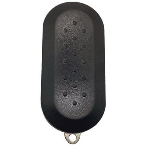 Guscio Di Ricambio Nero A 3 Pulsanti Compatibile Con Chiave Pieghevole Telecomando Fiat 500 - Foto 2