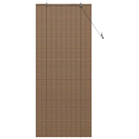 Tenda per Finestra con tende Marrone 90 x 220 cm Bambù - Foto 1