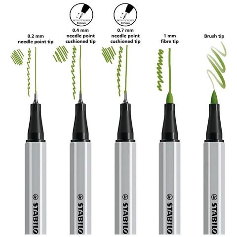 Creative Tips - Set di punte multiple - ARTY - Scatola in Metallo da 30 - PASTEL - 6 colori assortiti - Foto 8