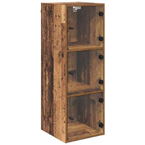 Armadietto a muro Legno vecchio 35 x 37 x 102 cm - Foto 1