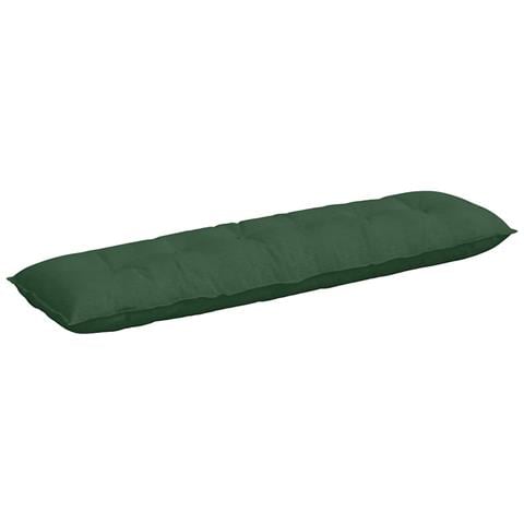 Cuscino per Schiena Verde Giungla 180 x 50 cm Tessuto in Cords - Foto 1