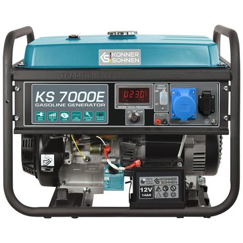 Generatore a benzina """" KS 7000E Tensione, V 230 Potenza massima, kW 5.5 - Foto 4